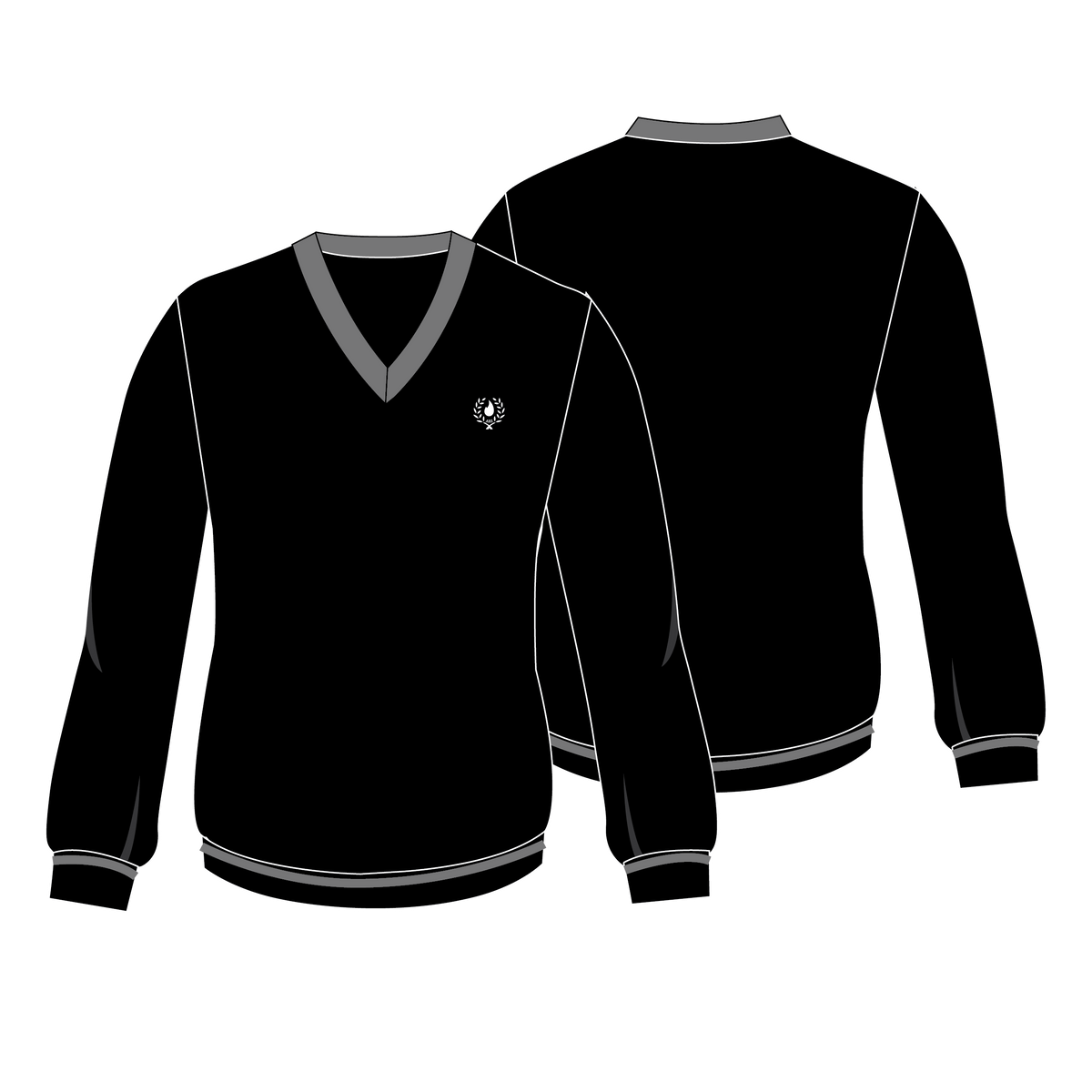 Pullover Long Sleeve (Black)
