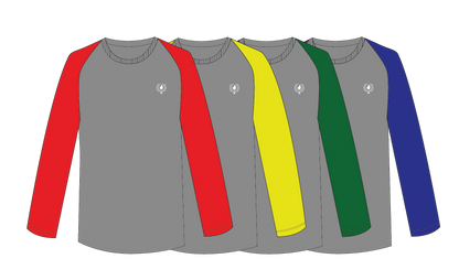 Long Sleeve T-Shirt (Gray) + House Colour