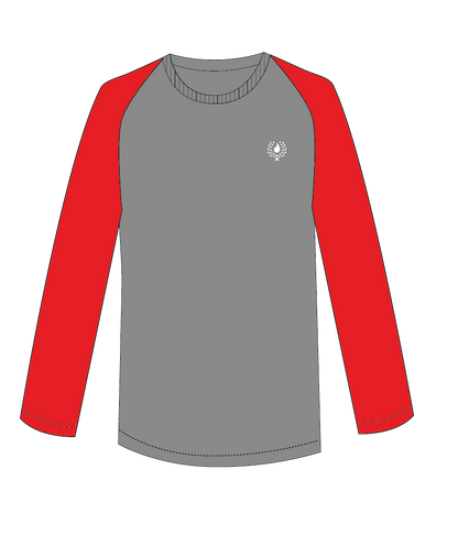 Long Sleeve T-Shirt (Gray) + House Colour