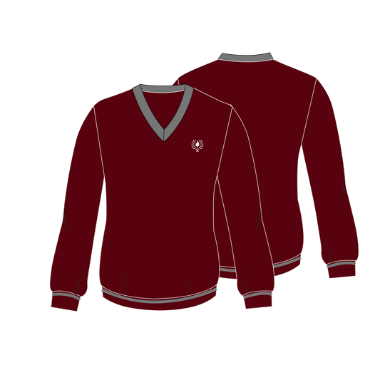 Pullover Long Sleeve (Maroon)
